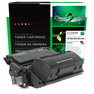 Clover Imaging Remanufactured Universal Extended Yield Toner Cartridge for HP Q1338A/Q1339A/Q5945A/Q5942X Clover Imaging Remanufactured Universal Extended Yield Toner Cartridge for HP Q1338A/Q1339A/Q5945A/Q5942X