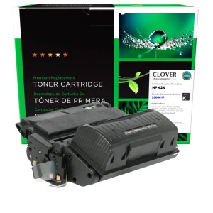 Clover Imaging Remanufactured High Yield Toner Cartridge for HP 42X (Q5942X) Clover Imaging Remanufactured High Yield Toner Cartridge for HP 42X (Q5942X)