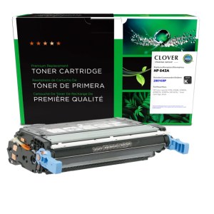 Clover Imaging Remanufactured Black Toner Cartridge for HP 643A (Q5950A) Clover Imaging Remanufactured Black Toner Cartridge for HP 643A (Q5950A)