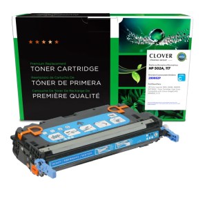 Clover Imaging Remanufactured Cyan Toner Cartridge for HP 502A (Q6471A) Clover Imaging Remanufactured Cyan Toner Cartridge for HP 502A (Q6471A)