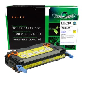 Clover Imaging Remanufactured Yellow Toner Cartridge for HP 502A (Q6472A) Clover Imaging Remanufactured Yellow Toner Cartridge for HP 502A (Q6472A)