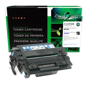 Clover Imaging Remanufactured Toner Cartridge for HP 51A (Q7551A) Clover Imaging Remanufactured Toner Cartridge for HP 51A (Q7551A)