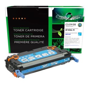 Clover Imaging Remanufactured Cyan Toner Cartridge for HP 503A (Q7581A) Clover Imaging Remanufactured Cyan Toner Cartridge for HP 503A (Q7581A)
