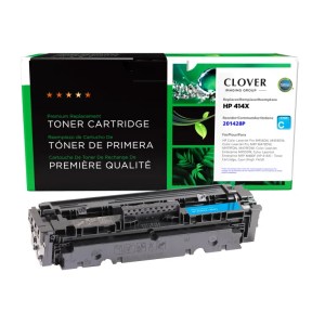 Clover Imaging Remanufactured High Yield Cyan Toner Cartridge (New Chip) for HP 414X (W2021X) Clover Imaging Remanufactured High Yield Cyan Toner Cartridge (New Chip) for HP 414X (W2021X)