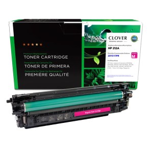 Clover Imaging Remanufactured Magenta Toner Cartridge (Reused OEM Chip) for HP 212A (W2123A) Clover Imaging Remanufactured Magenta Toner Cartridge (Reused OEM Chip) for HP 212A (W2123A)