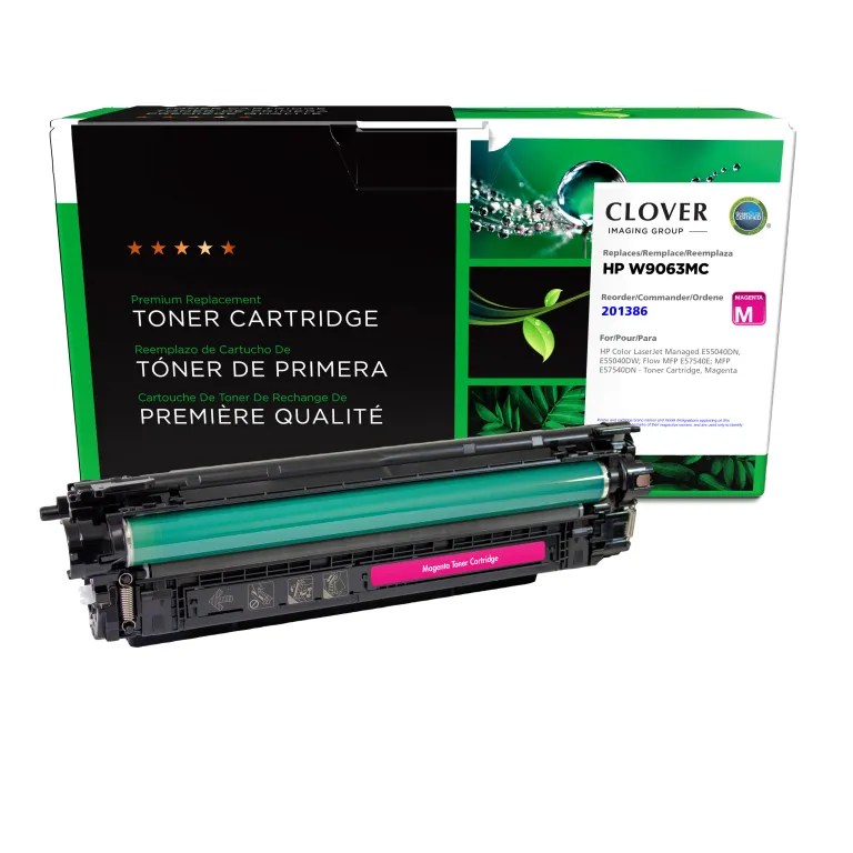 Clover Imaging Remanufactured Magenta Toner Cartridge for HP W9063MC