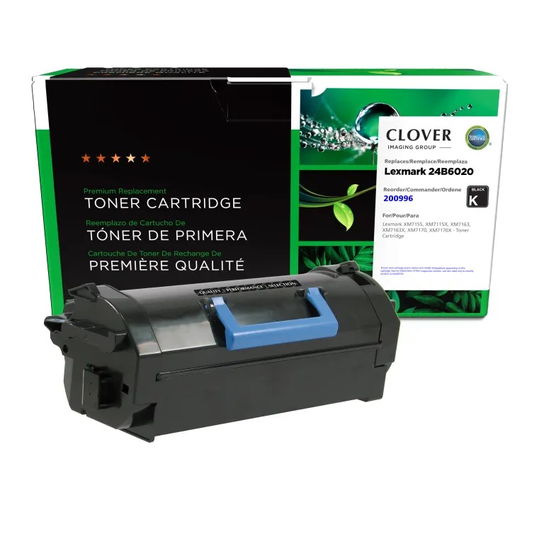 Clover Imaging Remanufactured Toner Cartridge for Lexmark XM7155/XM7163/XM7170