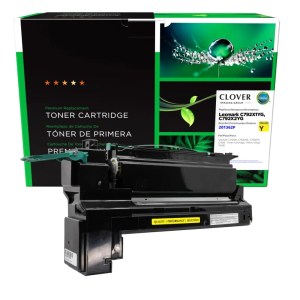 Clover Imaging Remanufactured High Yield Yellow Toner Cartridge for Lexmark C792 Clover Imaging Remanufactured High Yield Yellow Toner Cartridge for Lexmark C792
