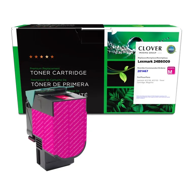 Clover Imaging Remanufactured Magenta Toner Cartridge for Lexmark XC2130