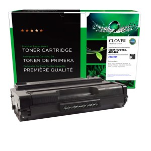 Clover Imaging Remanufactured High Yield Toner Cartridge for Ricoh 406465/406464 Clover Imaging Remanufactured High Yield Toner Cartridge for Ricoh 406465/406464