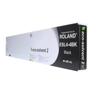 WF Non-OEM New Black Wide Format Inkjet Cartridge for Roland ESL4-4BK WF Non-OEM New Black Wide Format Inkjet Cartridge for Roland ESL4-4BK