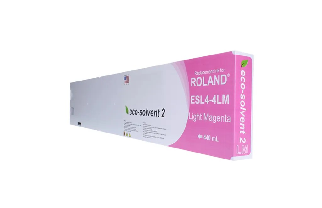 WF Non-OEM New Light Magenta Wide Format Inkjet Cartridge for Roland ESL4-4LM