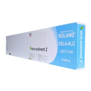 WF Non-OEM New Light Cyan Wide Format Inkjet Cartridge for Roland ESL4-4LC WF Non-OEM New Light Cyan Wide Format Inkjet Cartridge for Roland ESL4-4LC