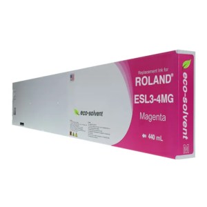 WF Non-OEM New Magenta Wide Format Inkjet Cartridge for Roland ESL3-4MG WF Non-OEM New Magenta Wide Format Inkjet Cartridge for Roland ESL3-4MG