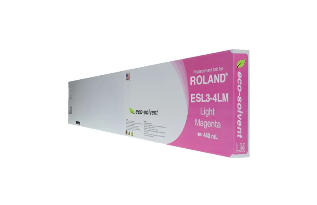 WF Non-OEM New Light Magenta Wide Format Inkjet Cartridge for Roland ESL3-4LM