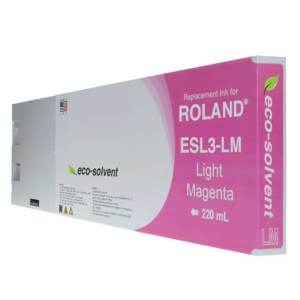 WF Non-OEM New Light Magenta Wide Format Inkjet Cartridge for Roland ESL3-LM WF Non-OEM New Light Magenta Wide Format Inkjet Cartridge for Roland ESL3-LM