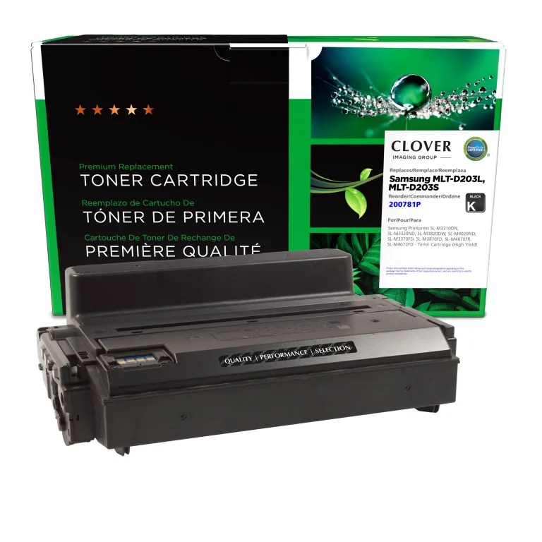 Clover Imaging Remanufactured High Yield Toner Cartridge for Samsung MLT-D203L/MLT-D203S