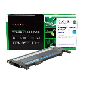 Clover Imaging Remanufactured Cyan Toner Cartridge for Samsung CLT-C404S Clover Imaging Remanufactured Cyan Toner Cartridge for Samsung CLT-C404S