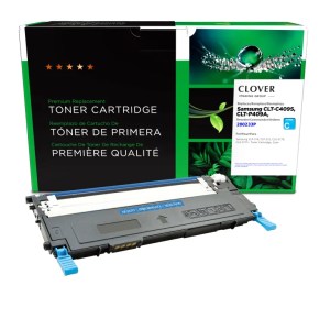 Clover Imaging Remanufactured Cyan Toner Cartridge for Samsung CLT-C409S Clover Imaging Remanufactured Cyan Toner Cartridge for Samsung CLT-C409S