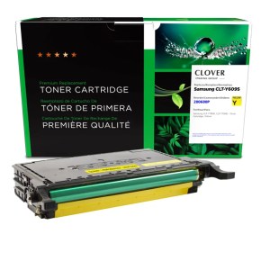 Clover Imaging Remanufactured Yellow Toner Cartridge for Samsung CLT-Y609S Clover Imaging Remanufactured Yellow Toner Cartridge for Samsung CLT-Y609S