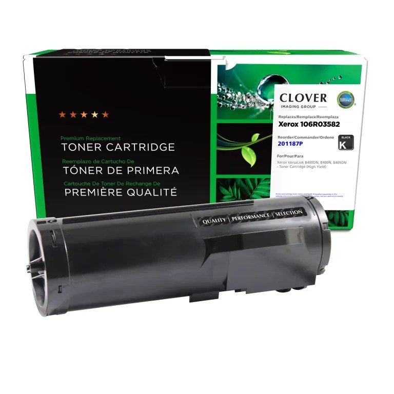 Clover Imaging Remanufactured High Yield Toner Cartridge for Xerox 106R03582