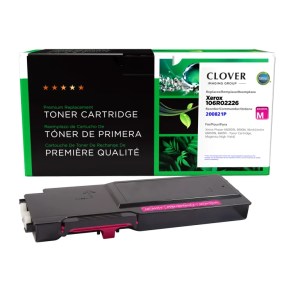 Clover Imaging Remanufactured High Yield Magenta Toner Cartridge for Xerox 106R02226 Clover Imaging Remanufactured High Yield Magenta Toner Cartridge for Xerox 106R02226