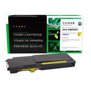 Clover Imaging Remanufactured High Yield Yellow Toner Cartridge for Xerox 106R02227 Clover Imaging Remanufactured High Yield Yellow Toner Cartridge for Xerox 106R02227