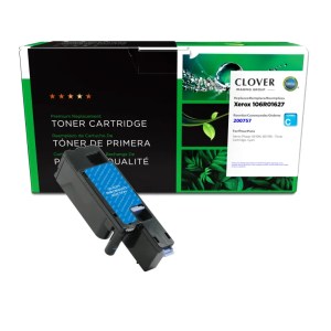 Clover Imaging Remanufactured Cyan Toner Cartridge for Xerox 106R01627 Clover Imaging Remanufactured Cyan Toner Cartridge for Xerox 106R01627