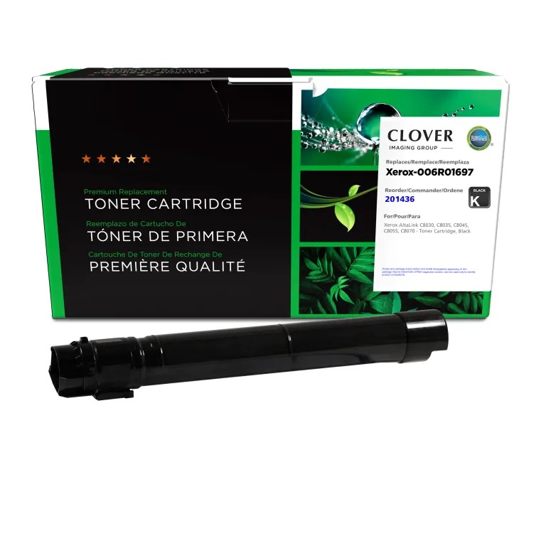 Clover Imaging Remanufactured Black Toner Cartridge for Xerox 006R01697