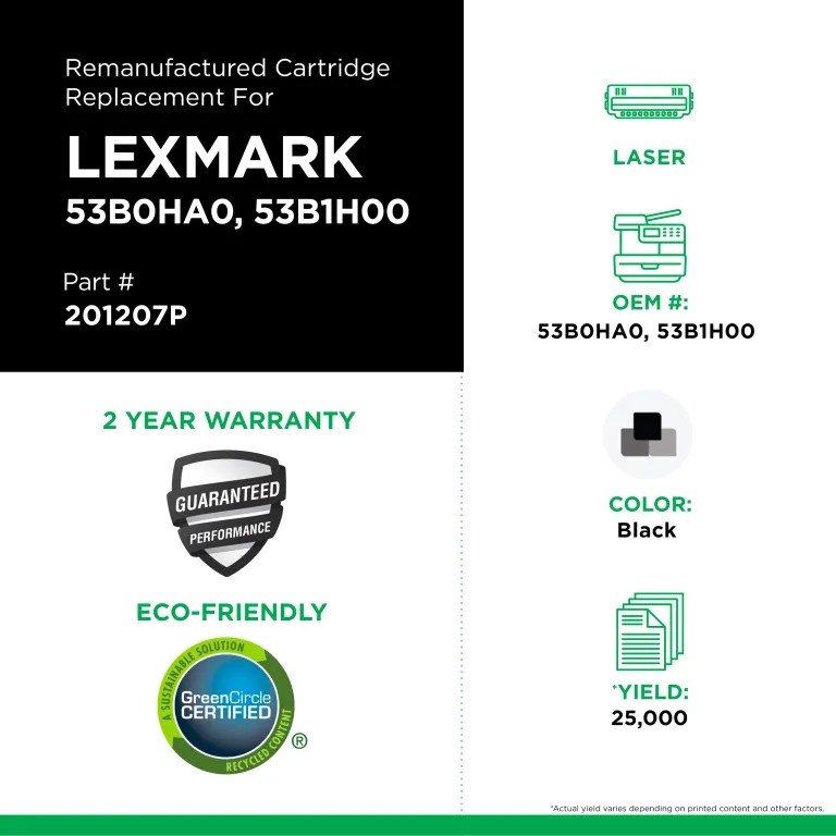 Clover Imaging Remanufactured High Yield Toner Cartridge for Lexmark MS817