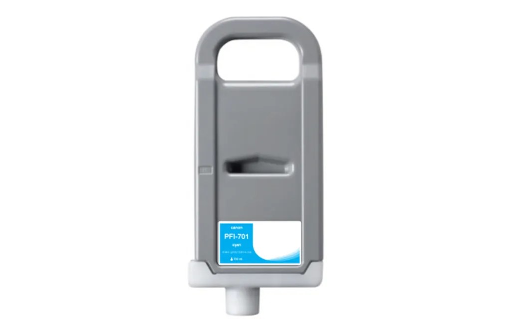 WF Non-OEM New Cyan Wide Format Ink Cartridge for Canon PFI-701 (0901B001)