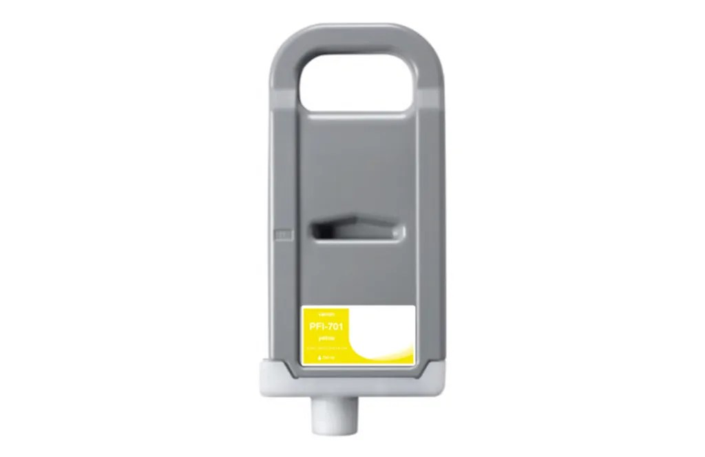 WF Non-OEM New Yellow Wide Format Ink Cartridge for Canon PFI-701 (0903B001)