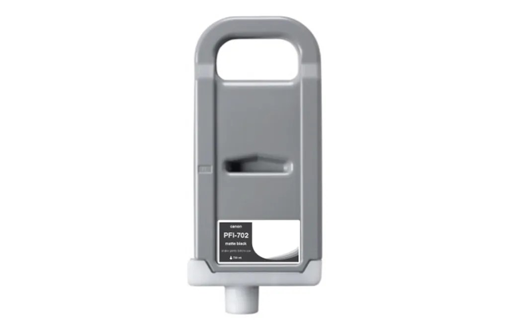 WF Non-OEM New Matte Black Wide Format Ink Cartridge for Canon PFI-702 (2219B001AA)