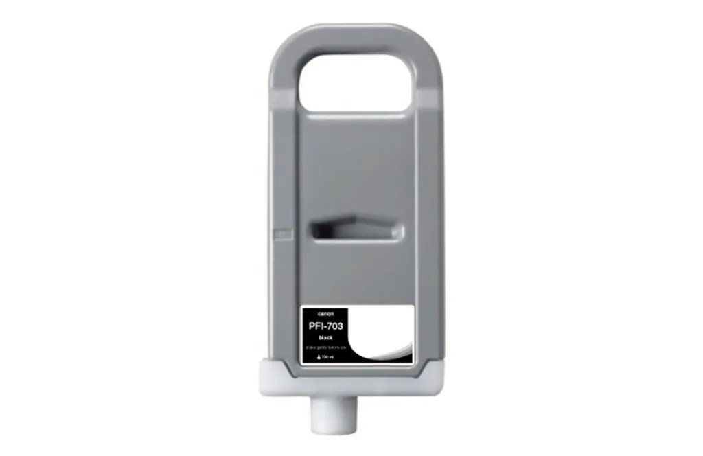 WF Non-OEM New Black Wide Format Ink Cartridge for Canon PFI-703 (2963B001AA)