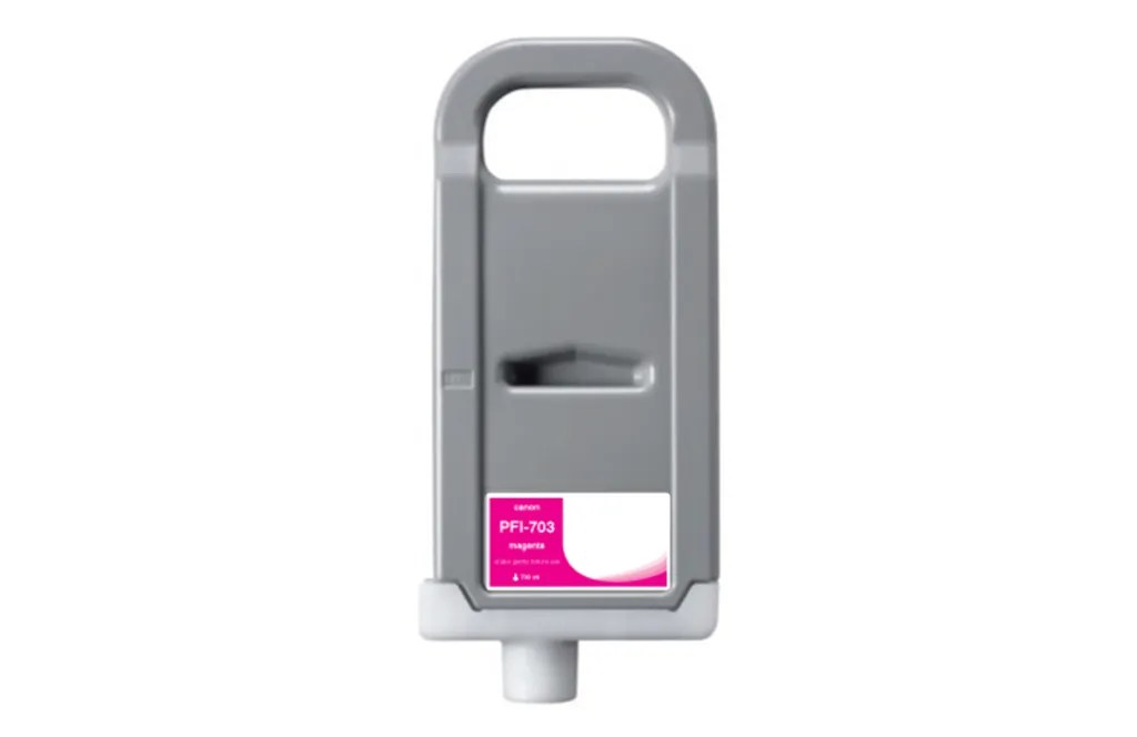 WF Non-OEM New Magenta Wide Format Ink Cartridge for Canon PFI-703 (2965B001AA)