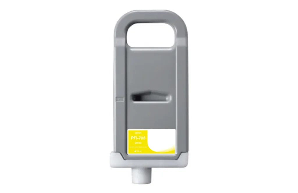 WF Non-OEM New Yellow Wide Format Ink Cartridge for Canon PFI-703 (2966B001AA)