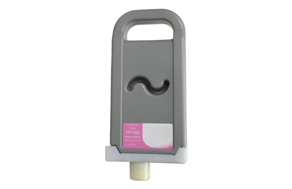WF Non-OEM New Photo Magenta Wide Format Ink Cartridge for Canon PFI-706 (6686B001AA)