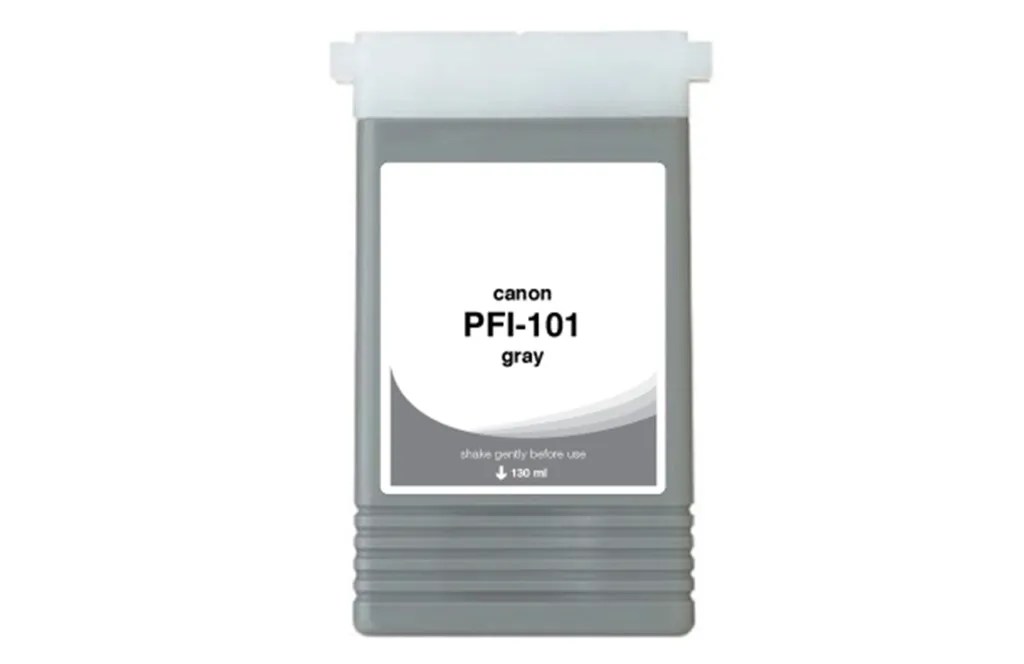 WF Non-OEM New Gray Wide Format Ink Cartridge for Canon PFI-101 (0892B001AA)