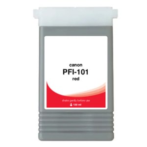 WF Non-OEM New Red Wide Format Ink Cartridge for Canon PFI-101 (0889B001AA) WF Non-OEM New Red Wide Format Ink Cartridge for Canon PFI-101 (0889B001AA)