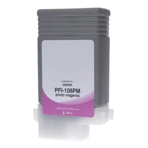 WF Non-OEM New Photo Magenta Wide Format Ink Cartridge for Canon PFI-106 (6626B001AA) WF Non-OEM New Photo Magenta Wide Format Ink Cartridge for Canon PFI-106 (6626B001AA)