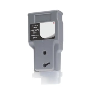 WF Non-OEM New Black Wide Format Ink Cartridge for Canon PFI-207 (8789B001AA) WF Non-OEM New Black Wide Format Ink Cartridge for Canon PFI-207 (8789B001AA)