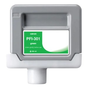 WF Non-OEM New Green Wide Format Ink Cartridge for Canon PFI-301 (1493B001AA) WF Non-OEM New Green Wide Format Ink Cartridge for Canon PFI-301 (1493B001AA)