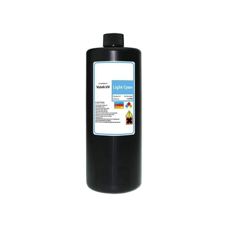 WF Non-OEM New Light Cyan Wide Format Ink Bag for efi Vutek 45165647LC