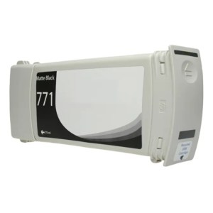 WF Remanufactured Matte Black Wide Format Ink Cartridge for HP 771 (CE037A) WF Remanufactured Matte Black Wide Format Ink Cartridge for HP 771 (CE037A)