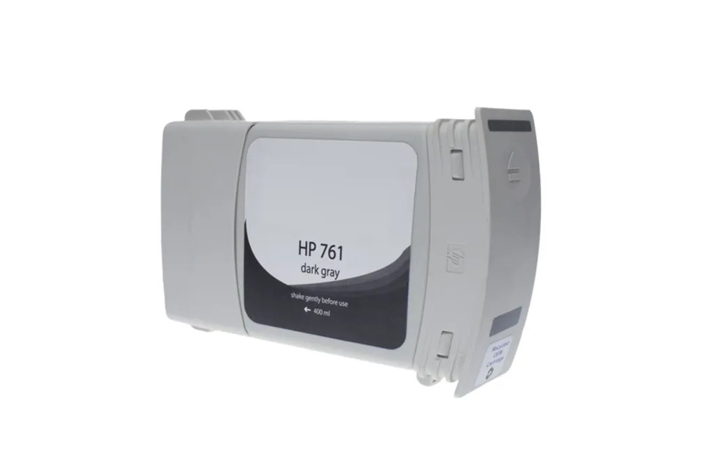 WF Remanufactured Dark Gray Wide Format Ink Cartridge for HP 761 (CM996A)