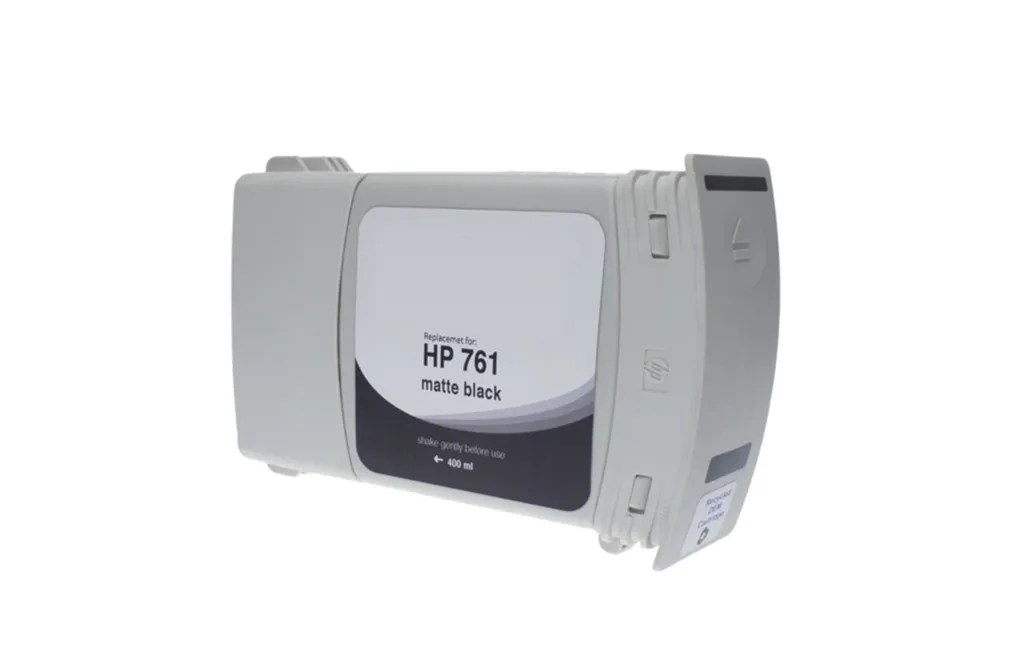 WF Remanufactured Matte Black Wide Format Ink Cartridge for HP 761 (CM991A)
