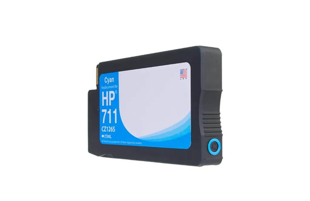 WF Remanufactured Cyan Wide Format Ink Cartridge for HP 711 (CZ130A)