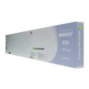 WF Non-OEM New White Wide Format Inkjet Cartridge for Mimaki ES3 (SPC-0440W) WF Non-OEM New White Wide Format Inkjet Cartridge for Mimaki ES3 (SPC-0440W)