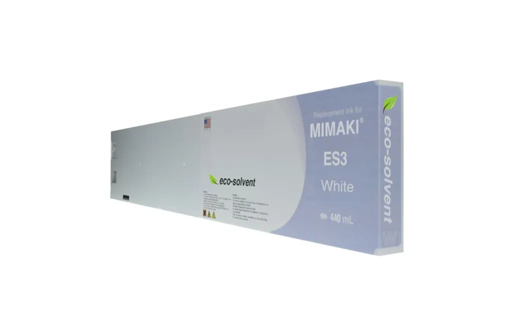 WF Non-OEM New White Wide Format Inkjet Cartridge for Mimaki ES3 (SPC-0440W)