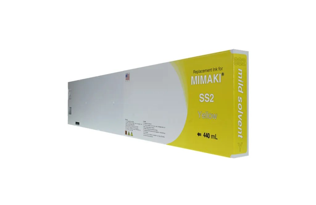 WF Non-OEM New Yellow Wide Format Inkjet Cartridge for Mimaki JV3 (SPC-0380Y)